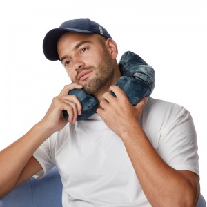 Beheizte Nackenkissen zum Reisen, tragbare Kopfhahnhahnstütze Restkissenverdrehung