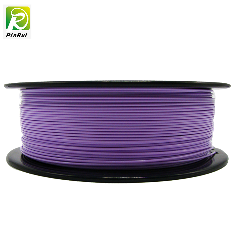 Pinrui Hohe Qualität 1kg 3D PLA-Drucker Filament lila 9344c Farbe
