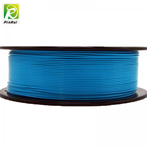 Pinrui Hohe Qualität 1kg 3D-PLA-Drucker Filamentwasser Blaue Farbe