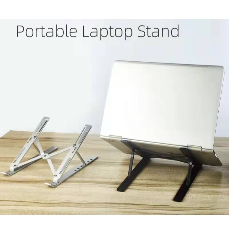 Laptop-Stand-Tablet Aluminiumlegierung Computer-Ständer-Faltlift-Desktop-Vertikalmonitor Kühlständer