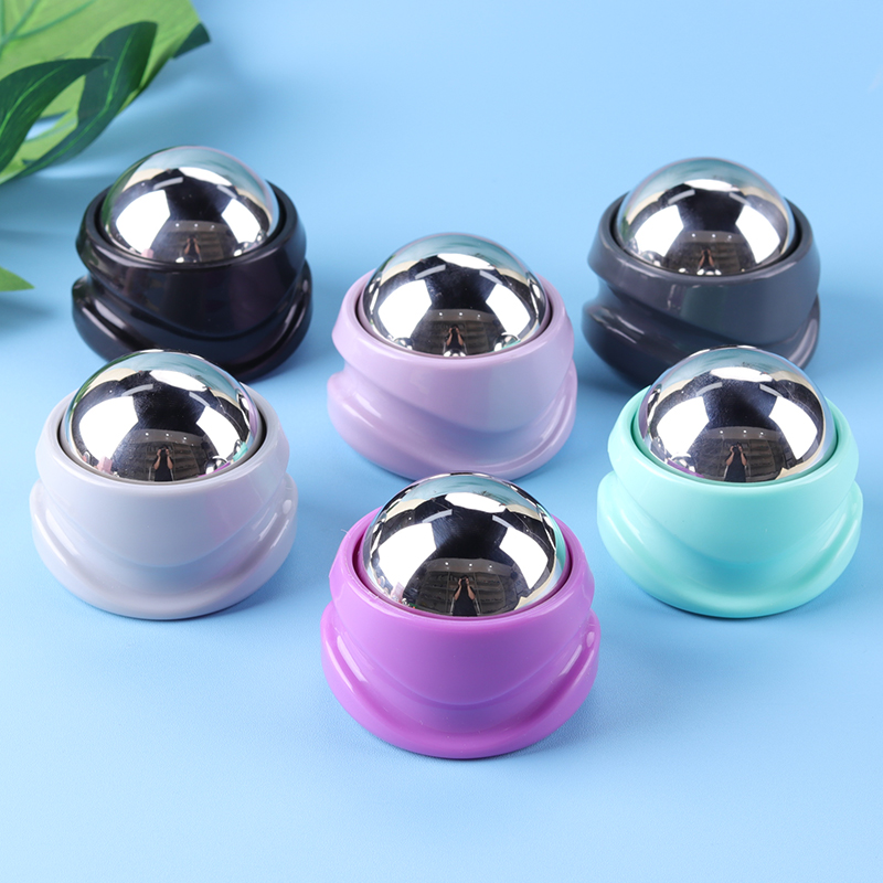 Stahlmassage Roller Ball Massagegerät Körpertherapie Fuß Hüfte Relaxer Spannungsfreigabe, Stressfreigabekugel, Massage Kugel