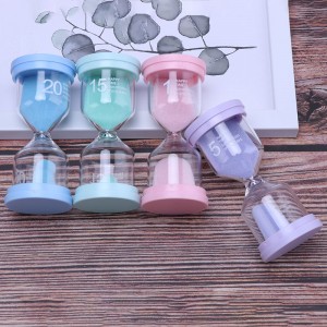 Sand Timer für Kinder, Kinderspielzeug, Bunte Timer 1/3/5/10/15/30 Minuten Klassenzimmer Timer, Sanduhrzahnbürste Timer, Sensory Spielzeug