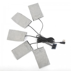 Hersteller hohe Qualität 5V 7,4V elektrische Kohlefaser für Kleidungsjacke