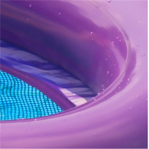 Heißer Verkaufneuer aufblasbarer Auberginen-Netto-Float, aufblasbares Wasserspielzeug für den Pool, Strand, Strand