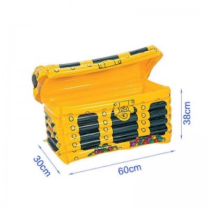 Aufblasbarer Schatzkühler -Halloween -Themenparty -Dekoration Accessoire zum Geburtstag von Kid \'