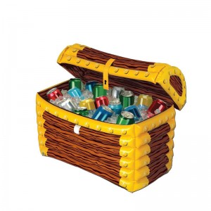 Aufblasbarer Schatzkühler -Halloween -Themenparty -Dekoration Accessoire zum Geburtstag von Kid \'