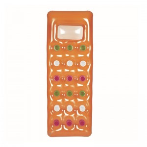 Air Sofa PVC-Lounge-Sessel-Schwimmgeräte schweben 18 Loch im Freien Matratze