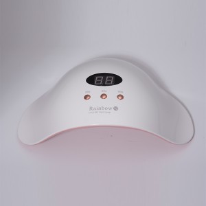 Versteckte Berührung Elegante Göttin Nagel Lampe Regenbogen10