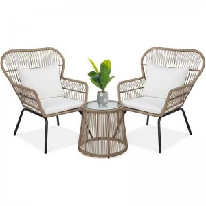 Stahl&Wicker 3pcs Sofa Set N-004