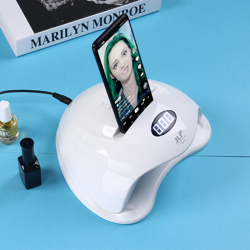 Nagelkunst -Phototherapiemaschine mit Mobiltelefonhalter JLF5Plus