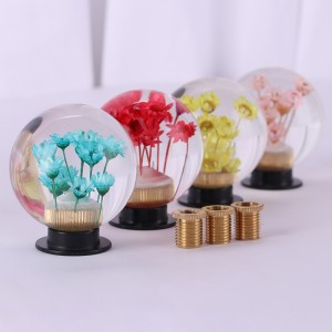 Universal Manual Racing Car Adaptation Gear Schaltknaufharzkugel Kopf mit Adaptern eingravierter Schaltknopf und Adapterfaktor