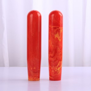 Gangschaltknaufharzkugel Kopf mit einem eingravierten Schaltknopf und Adapterfaktor -Großhandelskunden