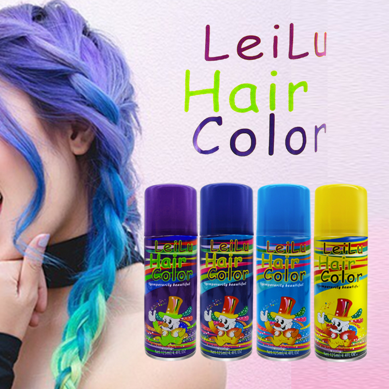 OEM -Farb Haarspray Temporäres Farbstoff Haarfarbe Spray