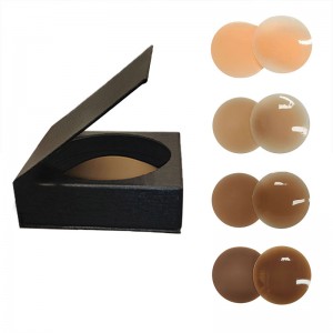 Langlebige runde Formkleber Silikon -BH -Brustwarzenabdeckung