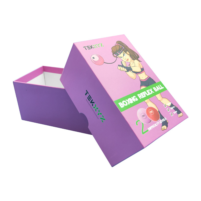 Customized Toy Gift Box, obere und untere Abdeckung, Himmel und Erdabdeckung, farbengedruckte Kupferplattenpapierverpackungsbox, handgefertigte Box, Spielzeugkasten, angepasst