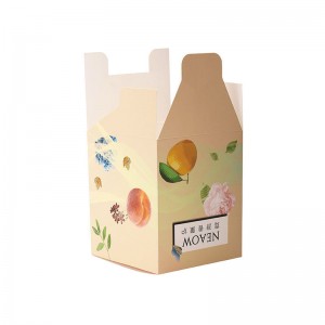 Logo -Duftkerzen, kreative Geschenke, Weihnachtsgeschenkboxen, weißer Karton, Single -Schnalle -Bottom -Verpackungskarton