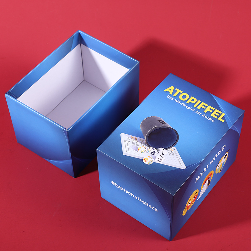 Werksunterhaltung Spielzeugverpackung Box Tiandi Cover Verpackungsbox Farbkasten Drucklogo