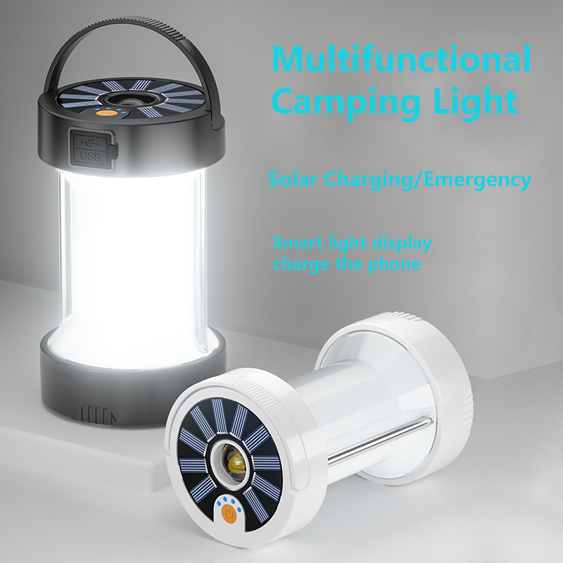 Outdoor LED Camping Notleuchten Solarauflampe Lampe wasserdichte Laterne