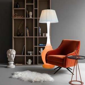 Morden Style Floor Light Multicolor Smart Lautsprecher Stöber Lampe Home Stehlampe mit Batterie