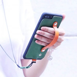 Es eignet sich für die iPhone Handy Schutzhülle aus Leder. Es ist aus hochwertigem Kalbsleder gefertigt. Das Lederetui ist mit einem Handschlaufe gestaltet. Der importierte tpu+pc zwei in einem weichen Gummikoffer ist Anti-Fall und Ant...