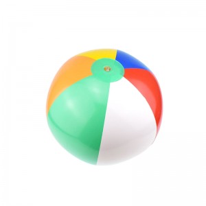 Aufblasbare Strandballfarbe passendes Strandballspielzeug PVC Beach Ball Game