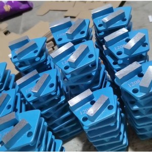 Sektor Diamantboden Schleifscheibenscheibe 120#/gravel Metallverknüpfte Schaber für Mühlenbodenbeton