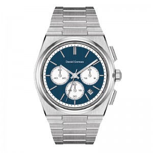 Uhren Männer Handgelenk Edelstahl Multifunktion Quarz Uhr DG9004