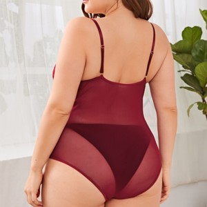 Blumenspitzen -Jakobsmuschel Trimmkabelbaum Teddy Bodysuit für Nachtkleid