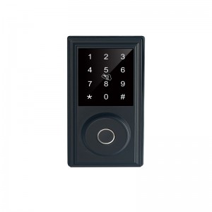 3002 Smart Schloss für die Haustür mit Touchscreen -Tastatur und Fingerabdruck, elektronischer Smart Door Lock Deadbolt