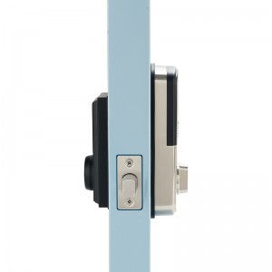 3002 Smart Schloss für die Haustür mit Touchscreen -Tastatur und Fingerabdruck, elektronischer Smart Door Lock Deadbolt