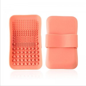 Make -up -Waschpinsel Reinigungsmatte Fundament Make -up Pinsel Peeling Board Silikon Make -up Pinsel Reinigungspad