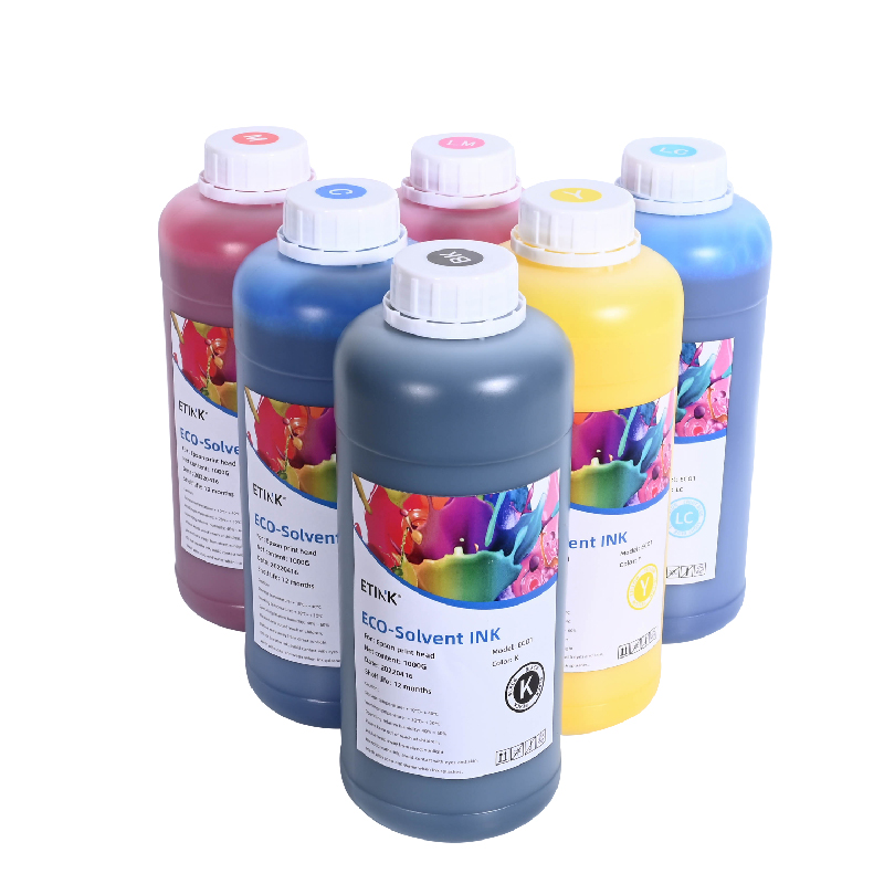 Öko-Lösungsmittel-Tinte eignet sich für Epson Print Head Outdoor-Fotodruck