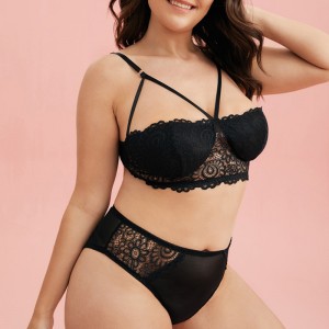 Blumenkabelbaum 2 Stück Dessous Set sexy Unterwäsche Set