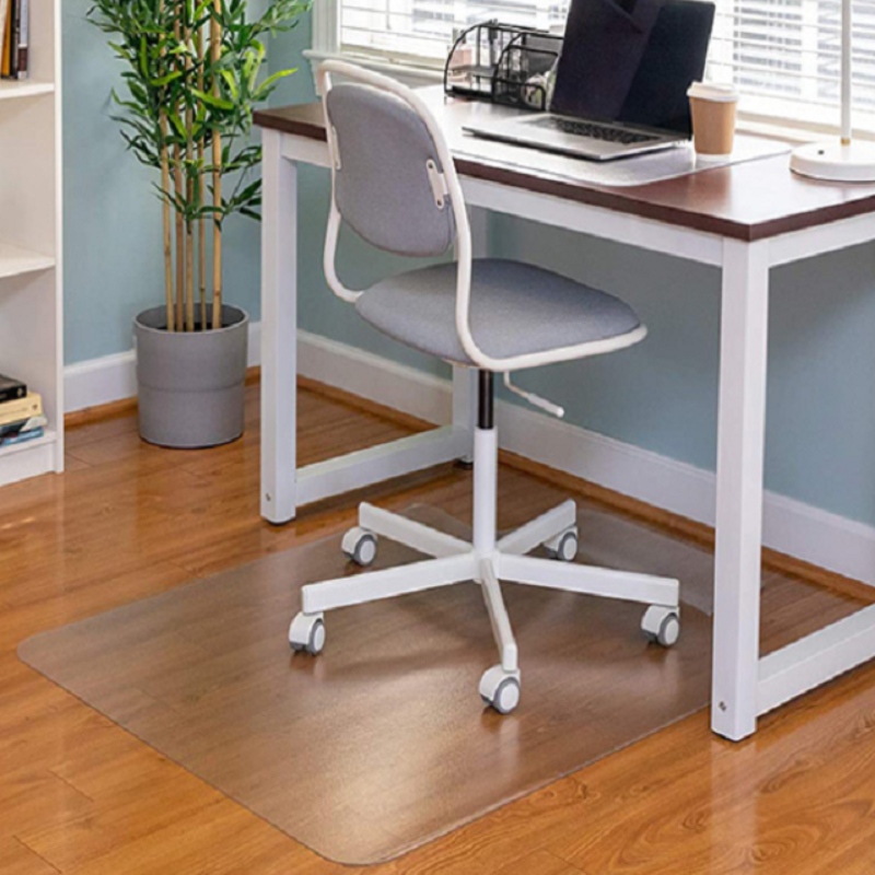 2022 Amazon Hot Sale Stuhl Matte für Hartholzbodenschutz transparenter PP Office Desk Stuhl Matte