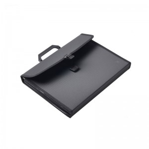 Erweiterung Ordner A4 Buchstabe Größe PP Kunststoff 13 Taschen Multi -Taschen -Organisator Erweiterbare Datei