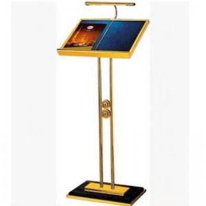 Hotel Restaurant Lobby Marke Display Rack Advertising Rack