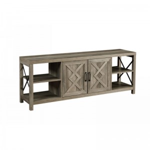 TV -Schrank im Retro -Stil, Farmhouse Locker, Multifunktionskonsole