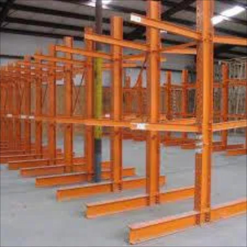 Ich strahle Cantilever Rack