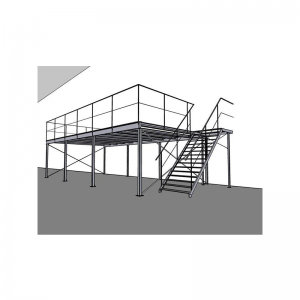 Stahlkonstruktionsplattformboden