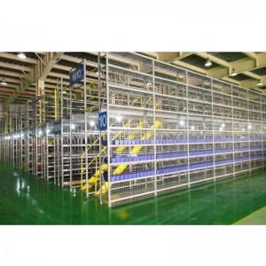 Stahlkonstruktionsplattformboden