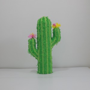 Neue Designs farbenfrohe Dekorationspapier Pinata für Hochzeit