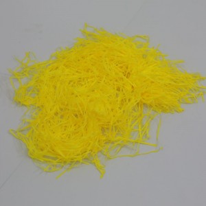 Gelbe Füllung Crinkle zerkleinerte Papier