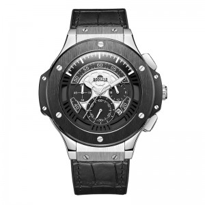 Baogela Hommes Montres Hommes Horloge de Luxe Marque Quartz Sport Montre Rose Chronographie Montre-Bracelet Pour Hommes1910