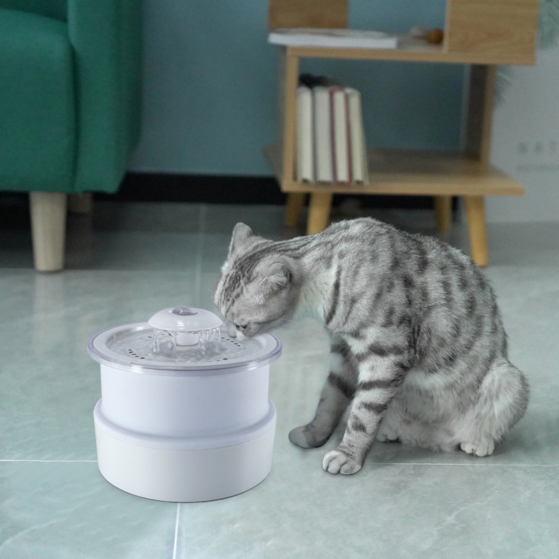 Food Grade Material BPA Free Cat Fountain Pet zusammenklappbarer Brunnen