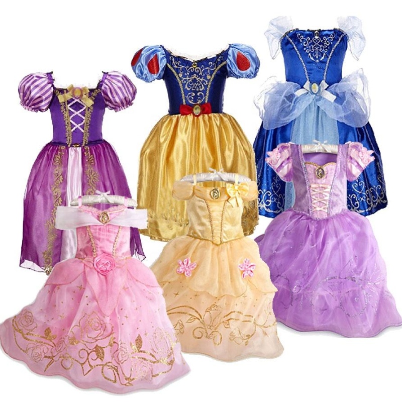 Carnival Encanto Isabella TV Movie Cosplay Girls Kurzarm Blume Rüschen Prinzessin Party Kleider Kleid Kostüme