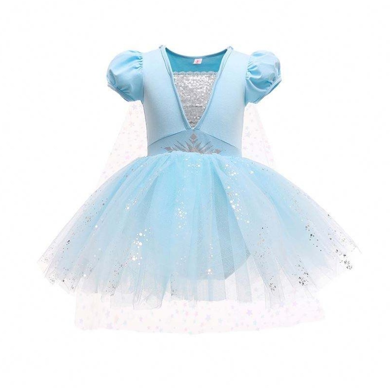 Kinder kleine Babykleidung Mädchen Kleid Prinzessin Elsa Schneewittchen Prinzessin Tutu Kleid für Weihnachten Geburtstagsfeiern