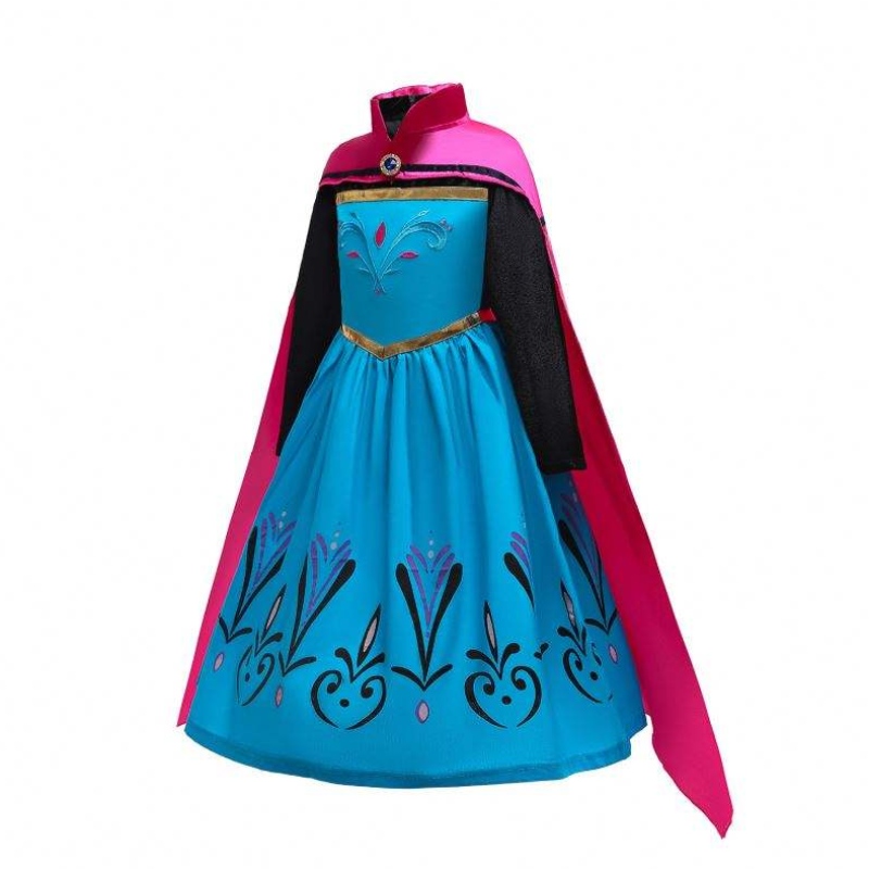 Baige Weihnachten Halloween Partykleider für Kinder Prinzessin Anna Elsa Cosplay Kostüm Baby Rollenspiel Kostüm