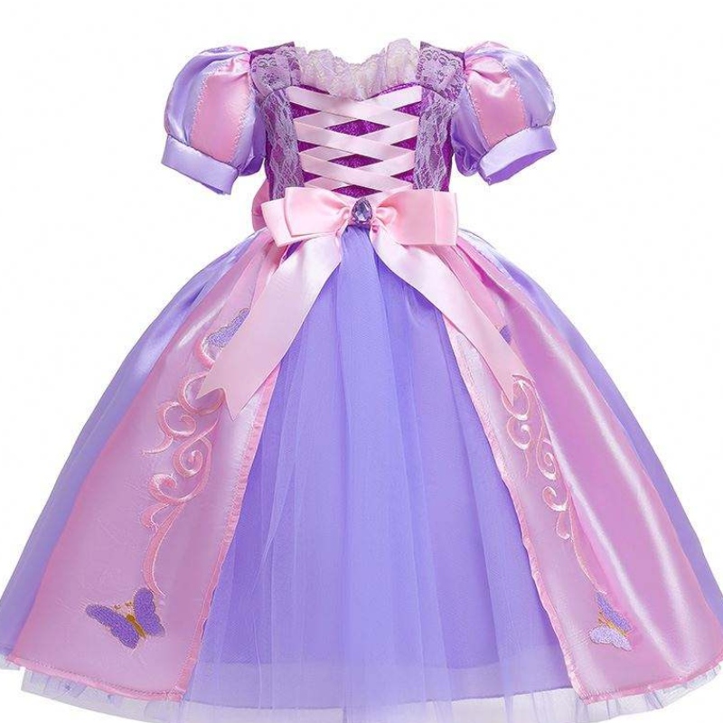 Baige Halloween Kostüm Kinder Geburtstagsfeier Kinder Fancy Up Sofia Kleid für Mädchen Rapunzel Prinzessin Kleid