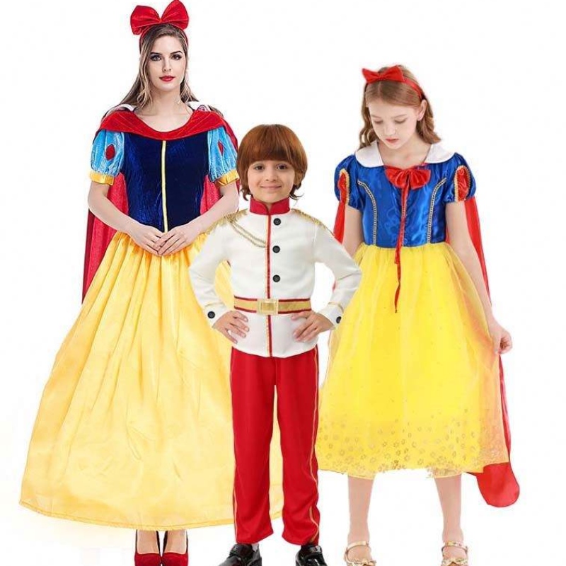 Kostüme Sommer Kinder Mädchen Prinzessin Puff Ärmel Schneewittchen Kostüm Kleid HCSW-002