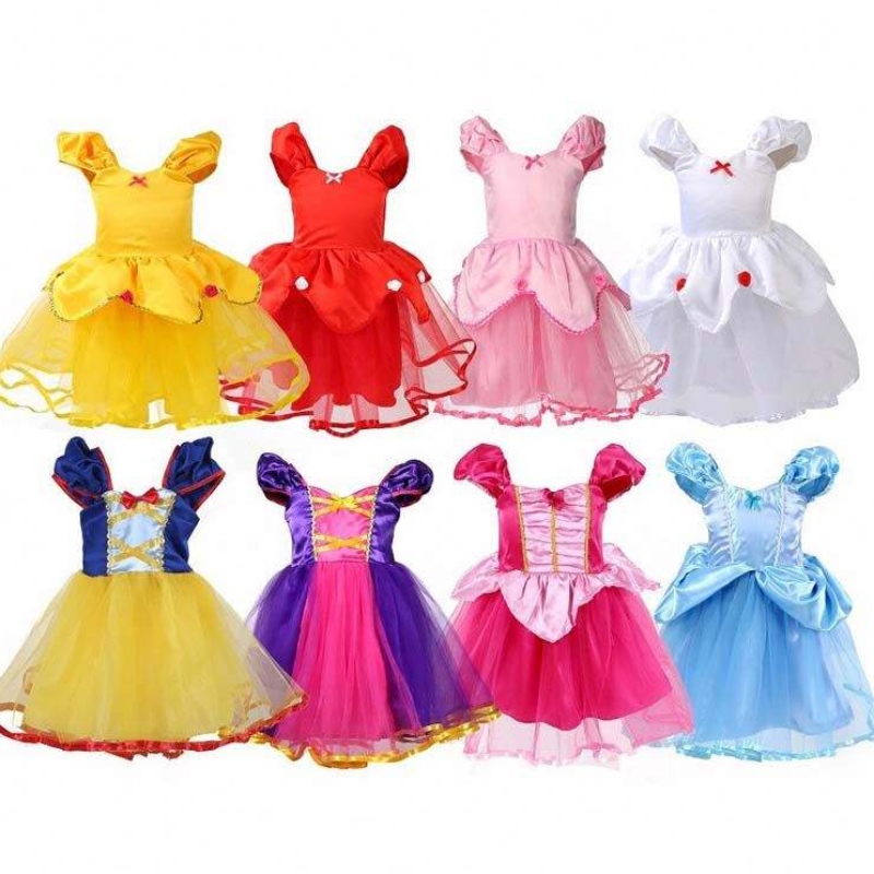Baby Kostüm Party Dress Up Prinzessin Rapunzel Baby Girl Party Kleider Prinzessin Geburtstag DGHC-031